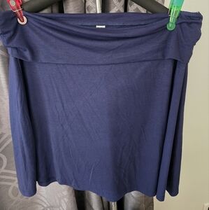 Navy Blue Women's Skirt